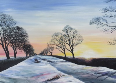 Winter on Kilham Road